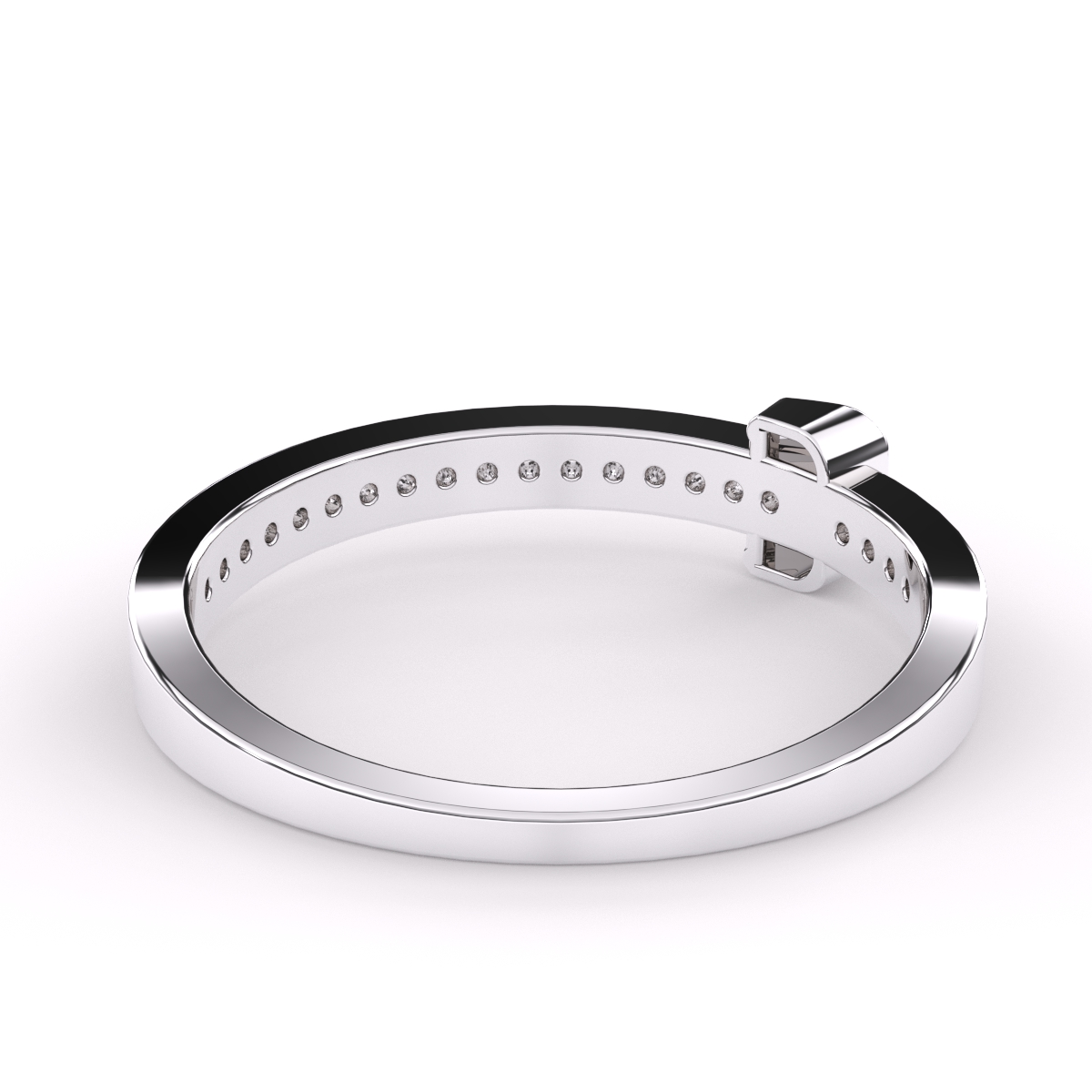 Luxurious Lab Grown Diamond Half Eternity Band